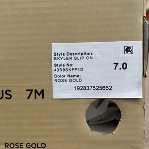 Michael Kors Rose Gold Slip On